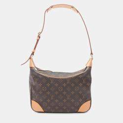 Pre Owned Louis Vuitton Boulogne PM Monogram Canvas Shoulder Bag