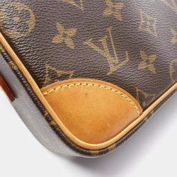 Pre Owned Louis Vuitton Trocadero 27 Monogram Canvas Crossbody Shoulder Bag
