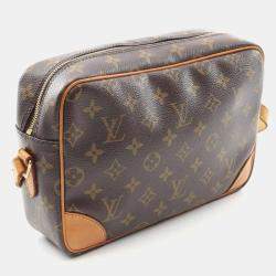 Pre Owned Louis Vuitton Trocadero 27 Monogram Canvas Crossbody Shoulder Bag