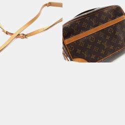 Pre Owned Louis Vuitton Trocadero 27 Monogram Canvas Crossbody Shoulder Bag