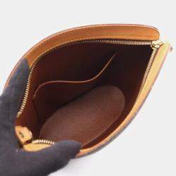 Pre Owned Louis Vuitton Drouot Monogram Canvas Shoulder Bag