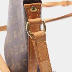 Pre Owned Louis Vuitton Drouot Monogram Canvas Shoulder Bag