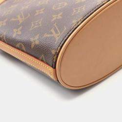Louis Vuitton Drouot Brown Monogram Canvas Crossbody Bag
