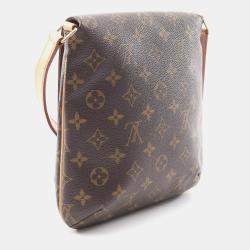 Pre Owned Louis Vuitton Musette Salsa Long Strap Monogram Canvas Shoulder Bag