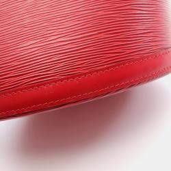 Pre Owned Louis Vuitton Cluny Red Epi Leather Castilian Red Shoulder Bag