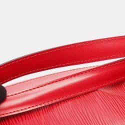 Pre Owned Louis Vuitton Randonnee PM Castilian Red Epi Leather Shoulder Bag