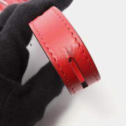 Pre Owned Louis Vuitton Boite Chapeau Souple Monogram Vernis Rouge Shoulder Bag