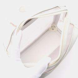 Pre Owned Louis Vuitton Soft Trunk Epi Plage White Clear Shoulder Bag