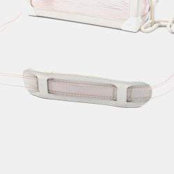 Pre Owned Louis Vuitton Soft Trunk Epi Plage White Clear Shoulder Bag