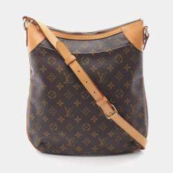 Pre Owned Louis Vuitton Odeon MM Monogram Canvas Shoulder Bag
