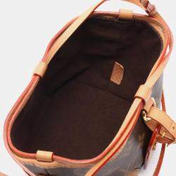Pre Owned Louis Vuitton Noe Purse Monogram Canvas Drawstring Shoulder Bag