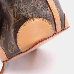 Pre Owned Louis Vuitton Noe Purse Monogram Canvas Drawstring Shoulder Bag