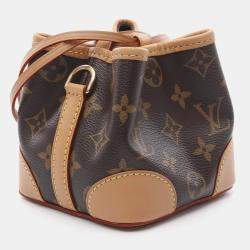 Louis Vuitton Noe Brown Monogram Canvas Drawstring Shoulder Crossbody Bag