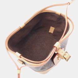 Louis Vuitton Noe Brown Monogram Canvas Drawstring Shoulder Crossbody Bag
