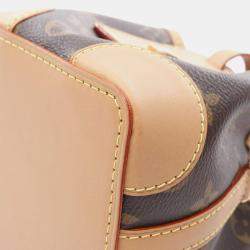 Louis Vuitton Noe Brown Monogram Canvas Drawstring Shoulder Crossbody Bag
