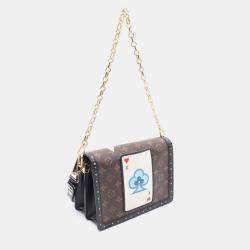 Louis Vuitton Dauphine MM Game On Monogram Canvas Chain Shoulder Bag