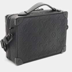 Louis Vuitton Handle Soft Trunk Monogram Taurillon Clémence Leather Crossbody Bag
