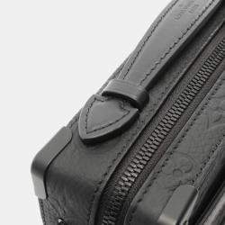 Louis Vuitton Handle Soft Trunk Monogram Taurillon Clémence Leather Crossbody Bag