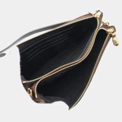 Louis Vuitton Pochette Double Zip Monogram Giant Reverse Bag