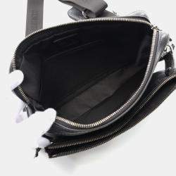 Pre Owned Louis Vuitton Trio Messenger Monogram Eclipse Canvas Black Shoulder Bag