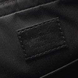 Pre Owned Louis Vuitton Trio Messenger Monogram Eclipse Canvas Black Shoulder Bag