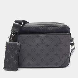 Louis Vuitton Trio Messenger Gray Monogram Eclipse Canvas Shoulder Bag