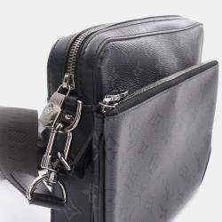 Louis Vuitton Trio Messenger Gray Monogram Eclipse Canvas Shoulder Bag