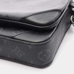Louis Vuitton Trio Messenger Gray Monogram Eclipse Canvas Shoulder Bag