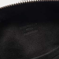 Pre Owned Louis Vuitton Difiel Peonia Black Monogram Leather Shoulder Bag