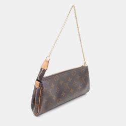 Pre Owned Louis Vuitton Eva Brown Monogram Canvas Shoulder Bag