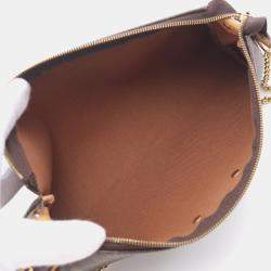 Pre Owned Louis Vuitton Eva Brown Monogram Canvas Shoulder Bag