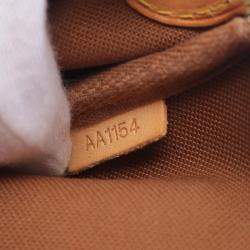 Pre Owned Louis Vuitton Eva Brown Monogram Canvas Shoulder Bag