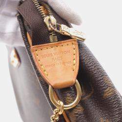 Pre Owned Louis Vuitton Eva Brown Monogram Canvas Shoulder Bag