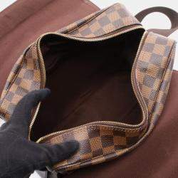 Louis Vuitton Naviglio Damier Ebene Canvas Shoulder Crossbody Messenger Bag