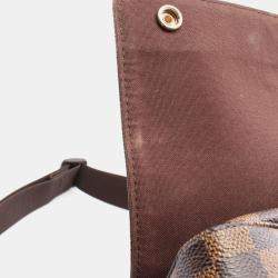 Louis Vuitton Naviglio Damier Ebene Canvas Shoulder Crossbody Messenger Bag