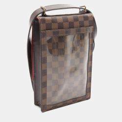 Pre Owned Louis Vuitton Portobello Damier Ebene Shoulder Bag
