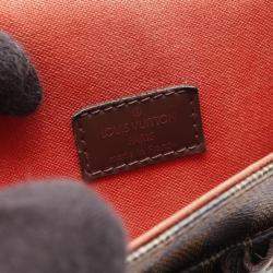 Pre Owned Louis Vuitton Portobello Damier Ebene Shoulder Bag