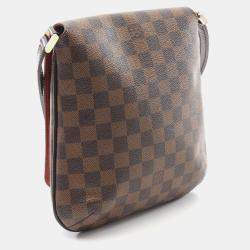 Pre Owned Louis Vuitton Musette Salsa Damier Ebene Canvas Shoulder Bag