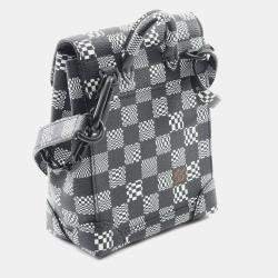 Pre Owned Louis Vuitton Steamer XS Damier Distorted Shoulder Bag