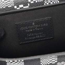 Pre Owned Louis Vuitton Steamer XS Damier Distorted Shoulder Bag