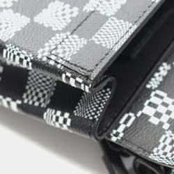 Pre Owned Louis Vuitton Steamer XS Damier Distorted Shoulder Bag