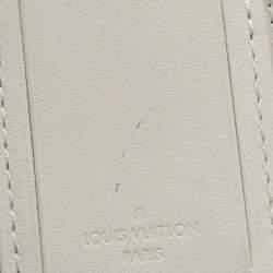 Pre Owned Louis Vuitton Sac Plat 24H Full Moon Black Taurillon Leather Tote