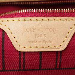 Pre Owned Louis Vuitton Neverfull MM Brown Monogram Canvas Tote Bag