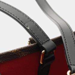 Pre Owned Louis Vuitton OnTheGo MM Monogram Giant Reverse Canvas Tote Bag