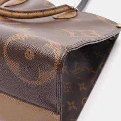Pre Owned Louis Vuitton OnTheGo MM Monogram Giant Reverse Canvas Tote Bag