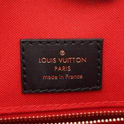 Louis Vuitton On The Go MM Monogram Giant Reverse Canvas Shoulder Tote
