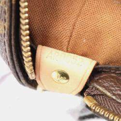 Pre Owned Louis Vuitton Kabamezo Brown Monogram Canvas Shoulder Bag