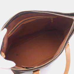 Pre Owned Louis Vuitton Kabamezo Brown Monogram Canvas Shoulder Bag