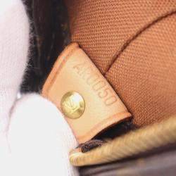 Pre Owned Louis Vuitton Kabamezo Brown Monogram Canvas Shoulder Bag