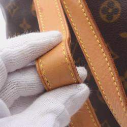Pre Owned Louis Vuitton Kabamezo Brown Monogram Canvas Shoulder Bag
